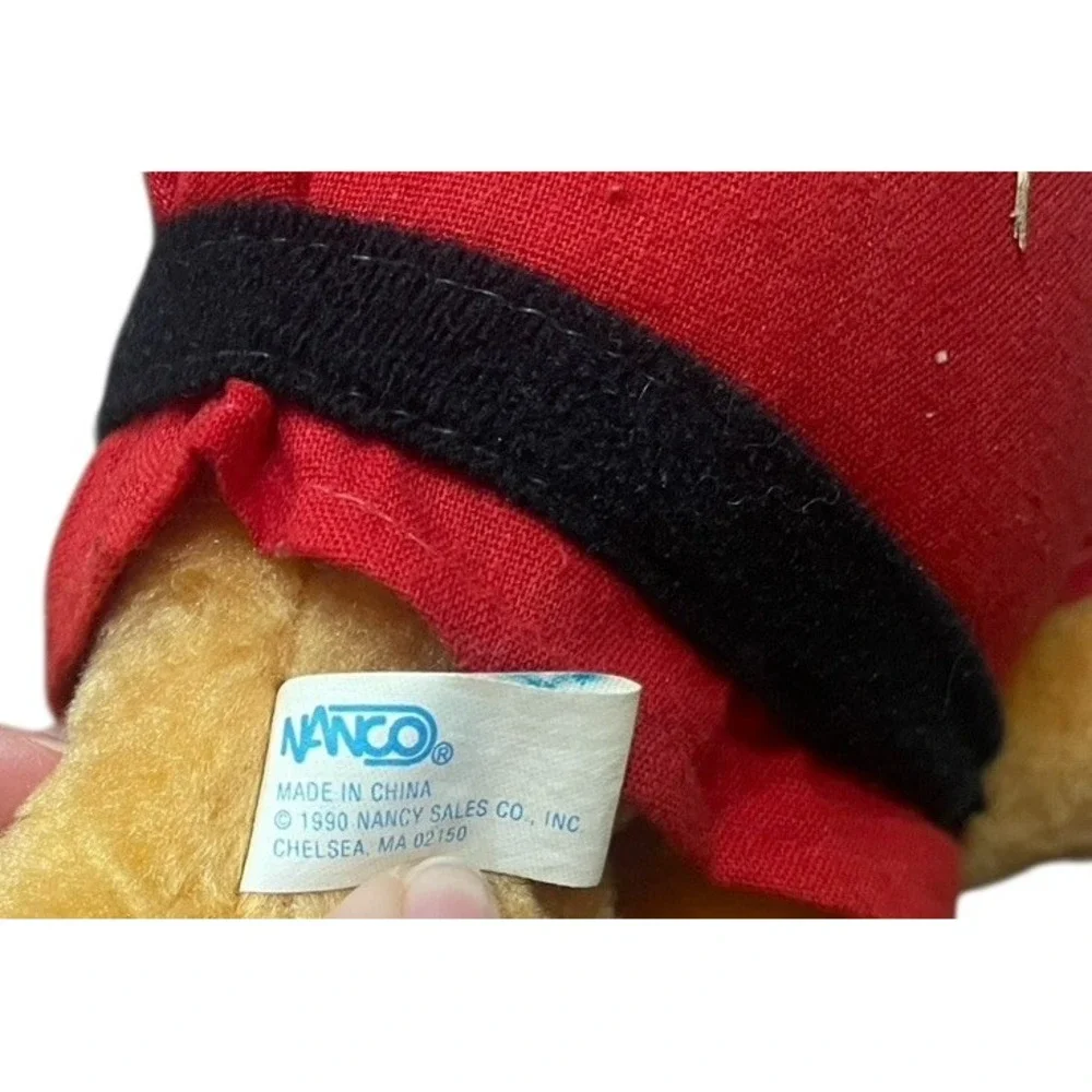 Vintage 1990 Nanco Toys Taekwondo Plush Teddy Bear Martial Arts Karate Belts 90s